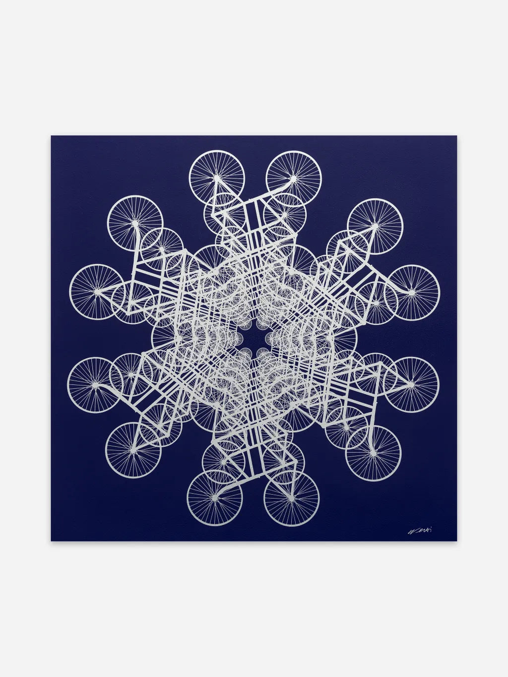 Forever Bicycle (Blue & Silver)