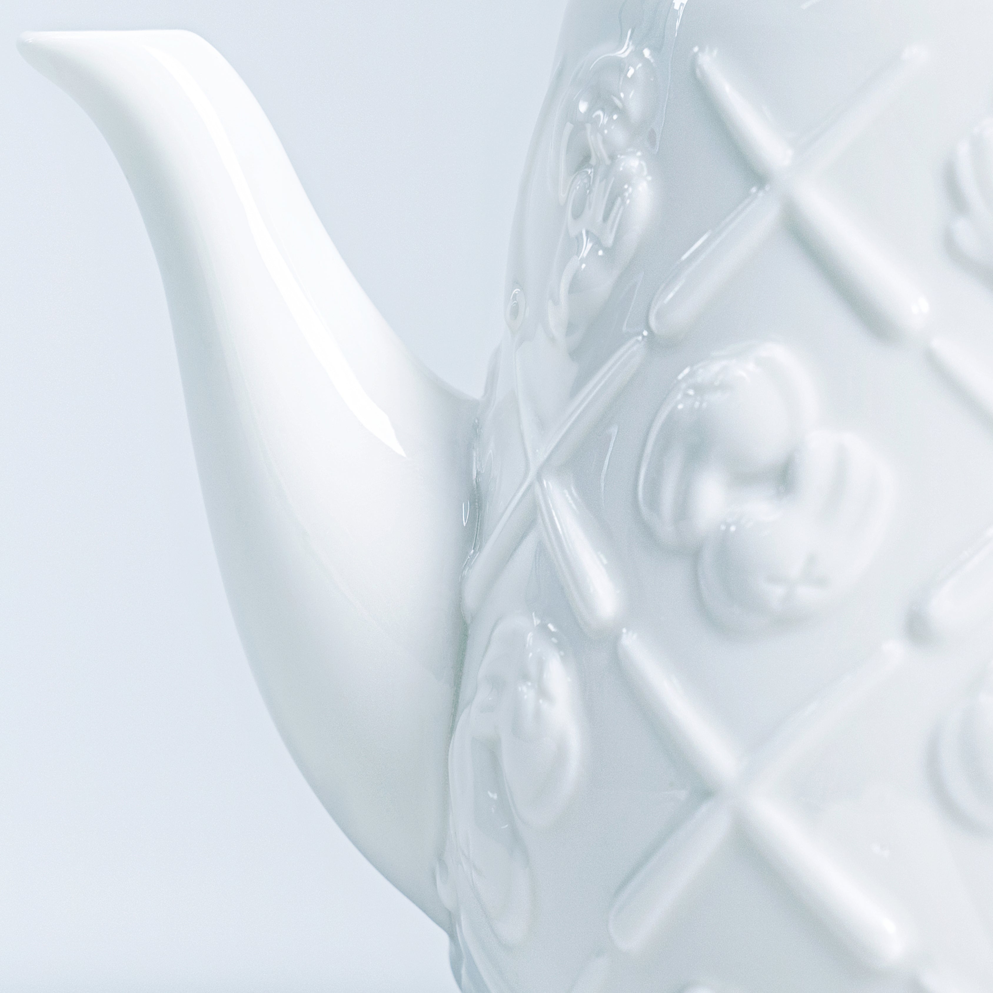 Ceramic Teapot (White), Limited Edition of 1,000