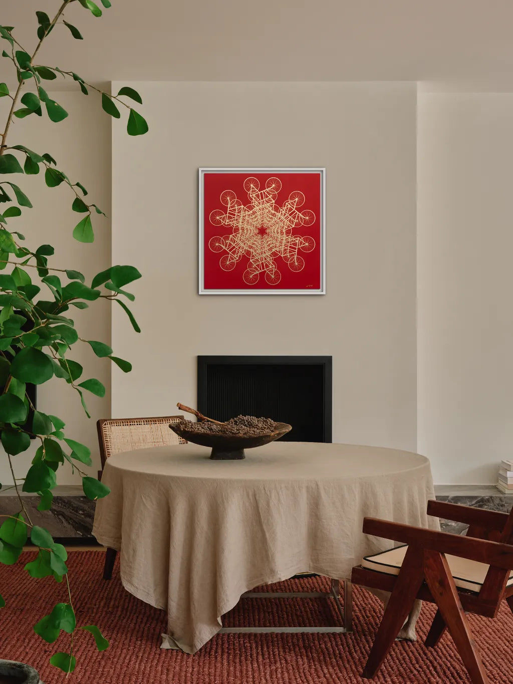 Forever Bicycle (Red & Gold)