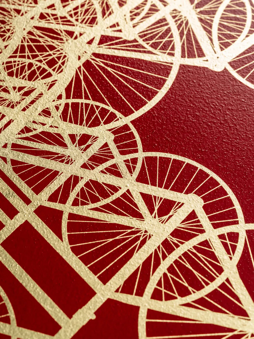Forever Bicycle (Red & Gold)