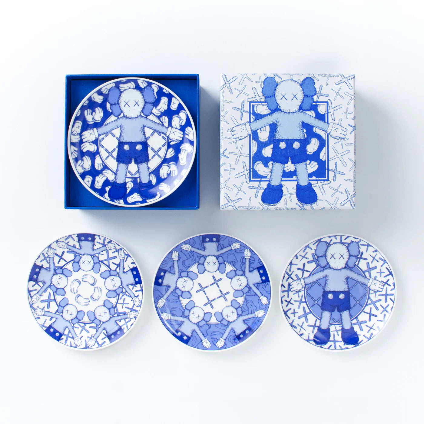 Kaws | HOLIDAY TAIPEI Ceramic Plate Set (Set of 4)-2