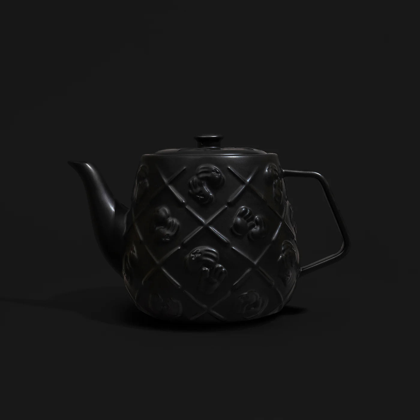Kaws | Teapot (Black)