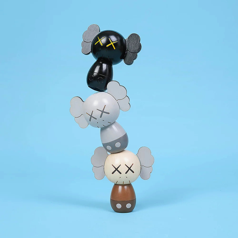 Kaws | HOLIDAY JAPAN Limited Kokeshi Doll Set (Set of 3)